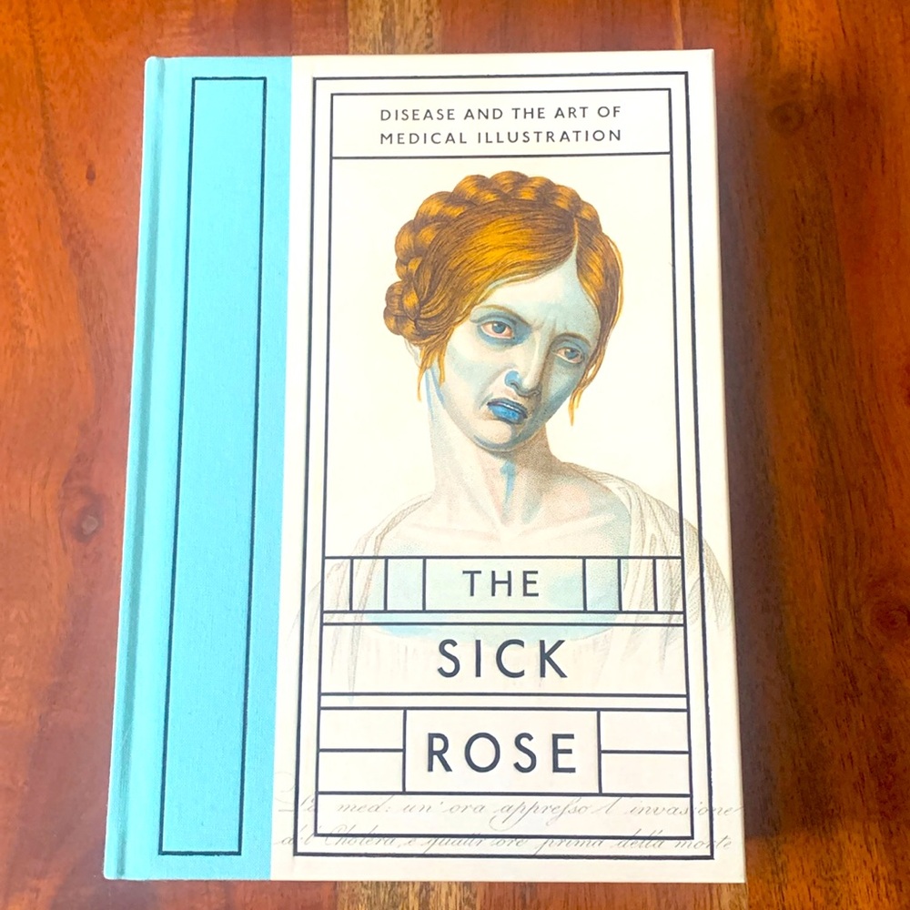 The Sick Rose hardcover book on Disease and the art of illustration